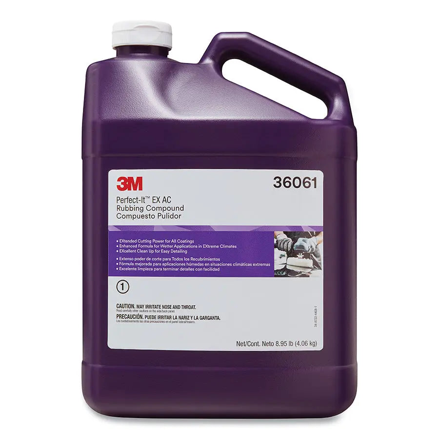 Perfect-It™ EX AC Rubbing Compound, 1 gal bottle, 4 bottles per case (Sold as a case) ORS Nasco