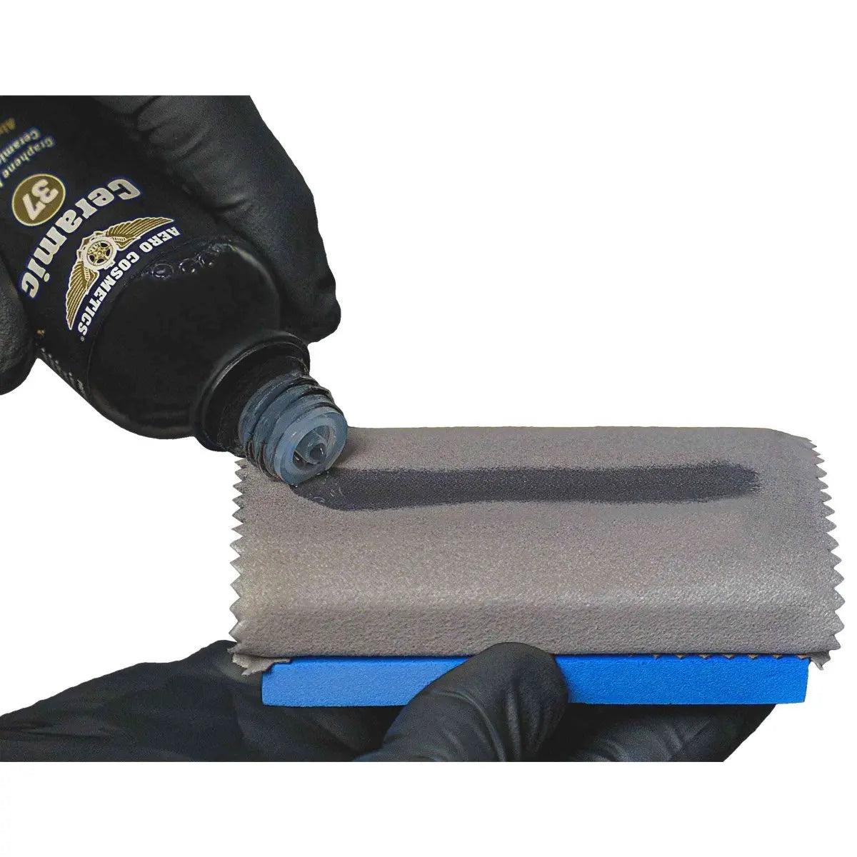 Ceramic Block Applicator w/ 4-Pack Towelette Wash Wax ALL