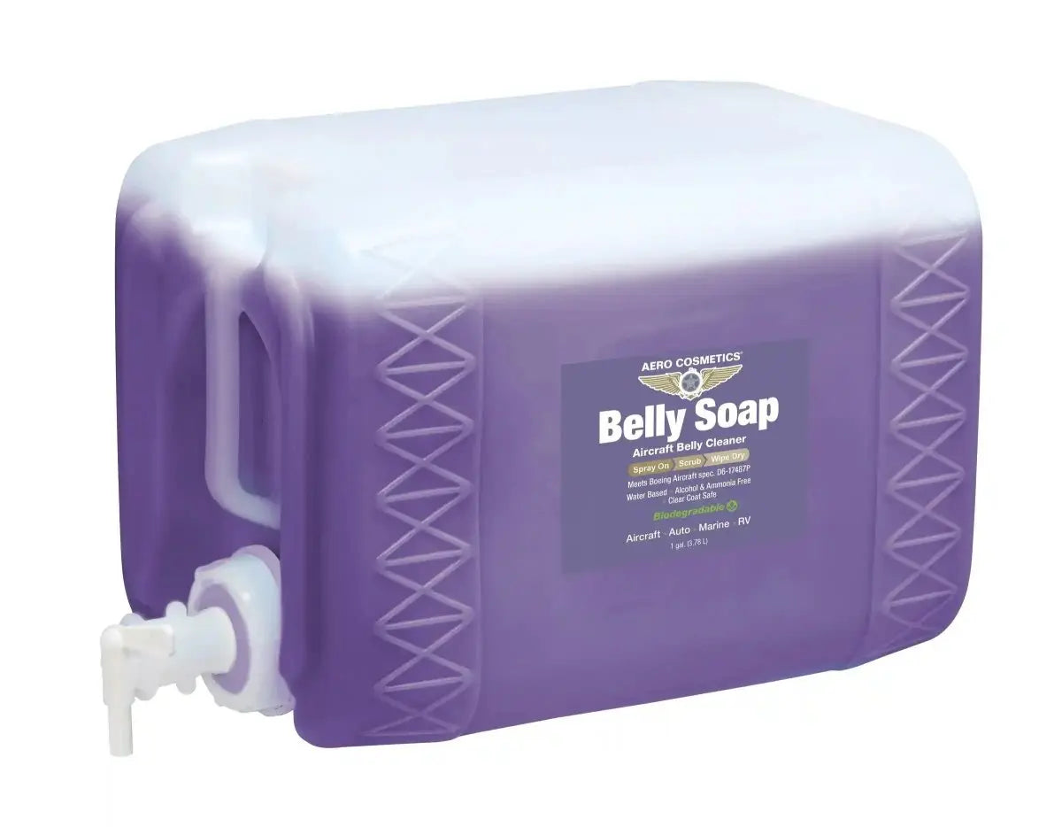 Belly Soap 5 Gallon - Aircraft Belly Cleaner Wash Wax ALL