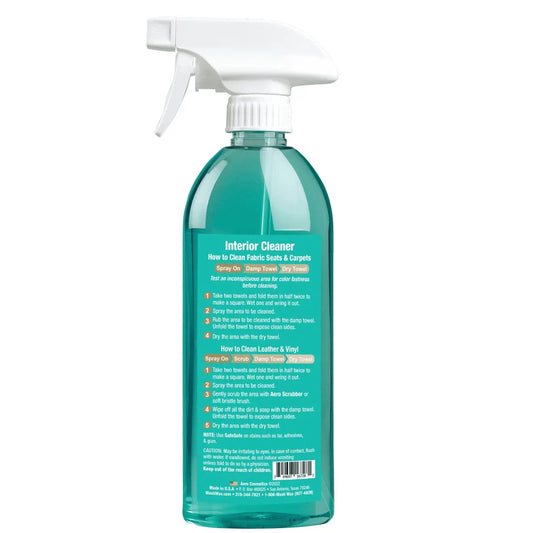 Interior Cleaner 16 Fl. oz - Carpet, Seats, Leather Cleaner Wash Wax ALL