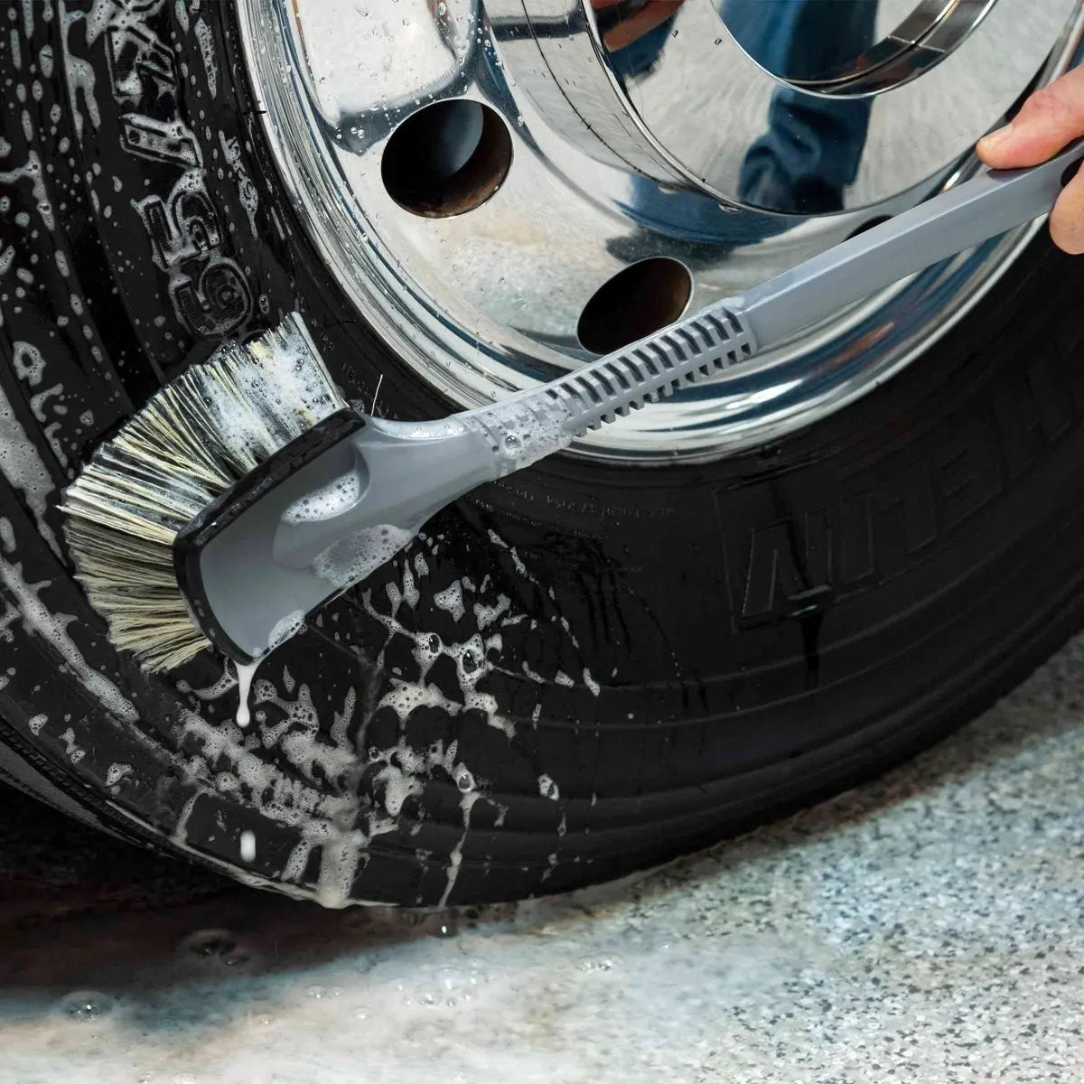 Wheel and Tire Brush - Large Wash Wax ALL