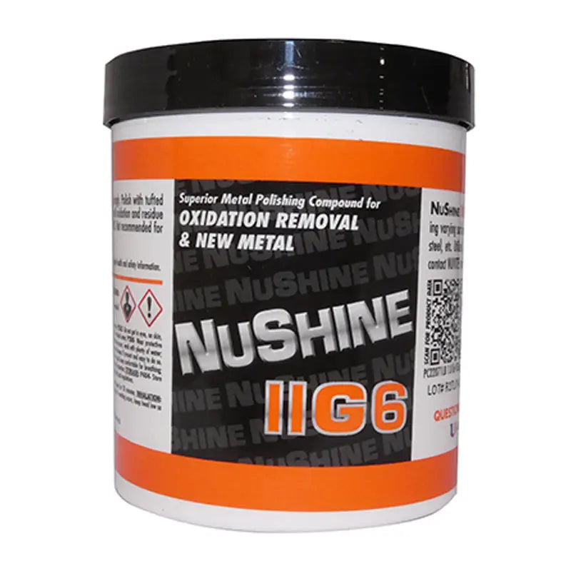 Nuvite Nushine II Metal Polish - Gade G6 - 1 lb LiveTakeoff Supply