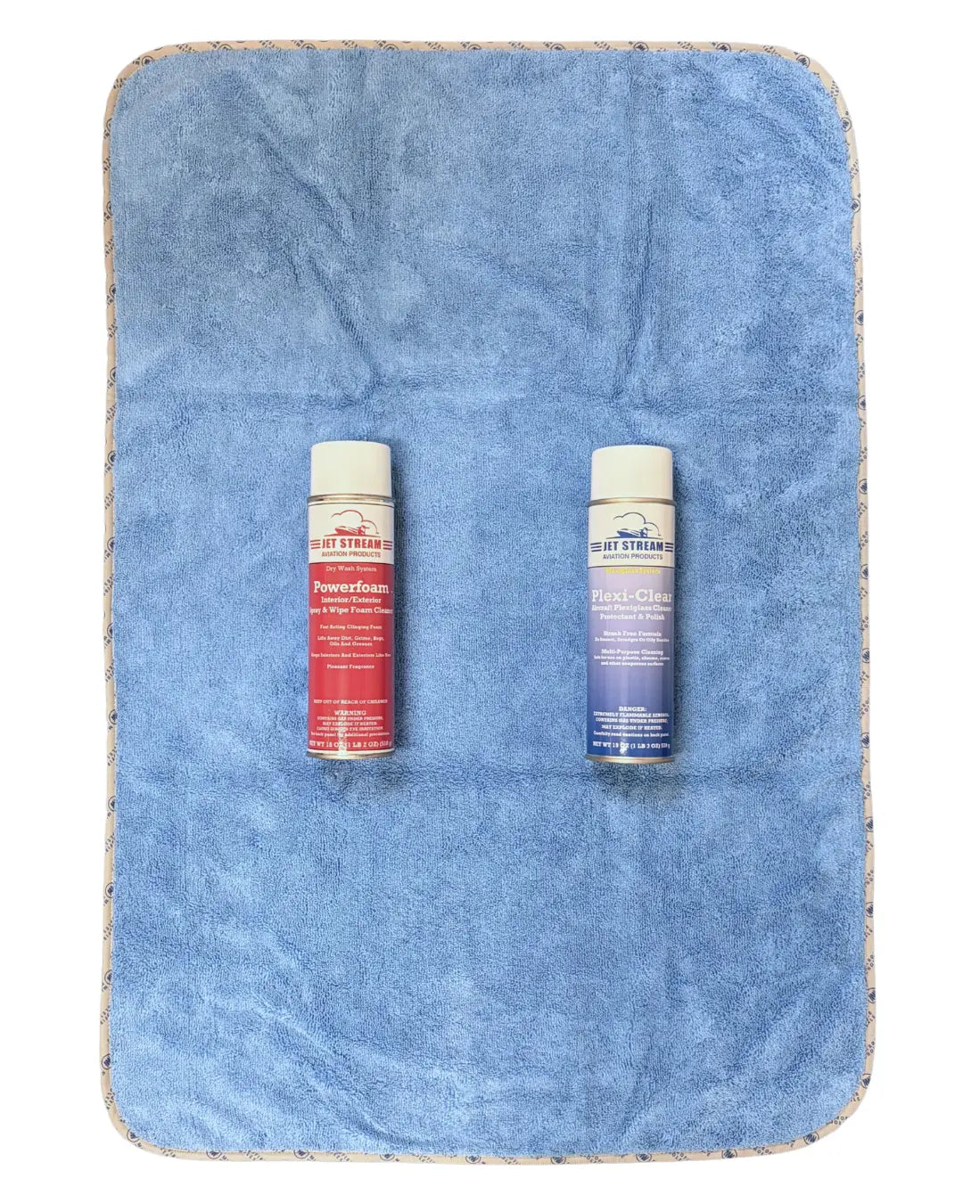 24" x 36" Microfiber Towels - 2 Count Jet Stream Aviation Products Inc.