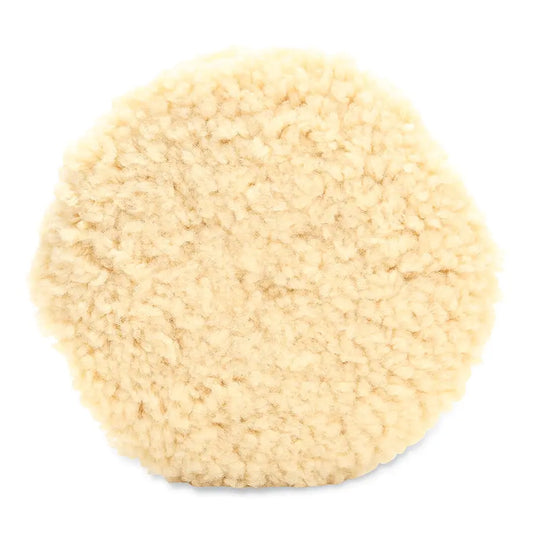Wool Compounding Pad 33280, 9 in Dia, Double Sided, Wool, 6 pads per case (Sold as a case) ORS Nasco