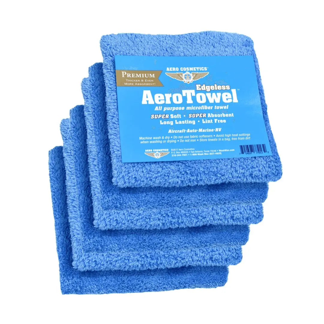 Microfiber Premium Aero Towels 2-Pack Wash Wax ALL