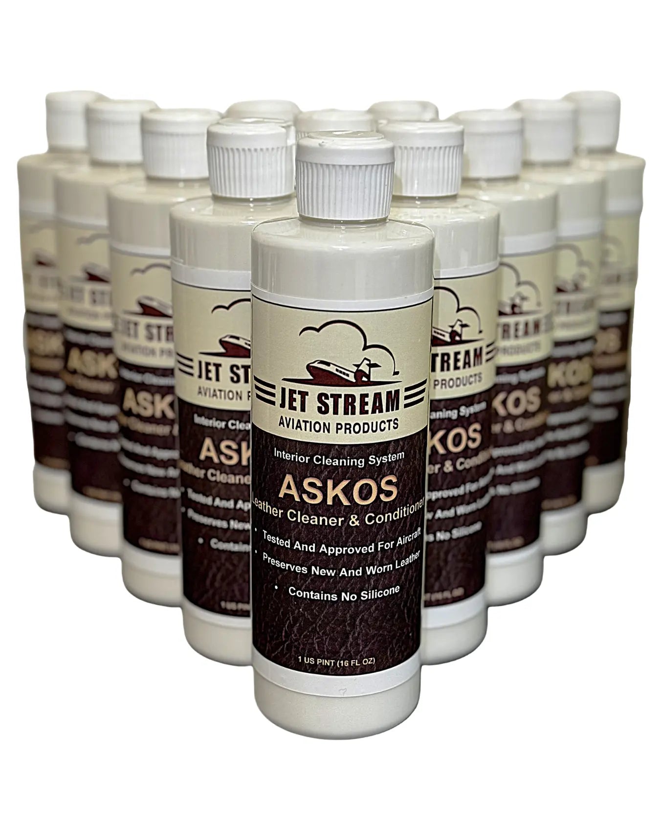 Askos Leather Cleaner & Conditioner Jet Stream Aviation Products Inc.