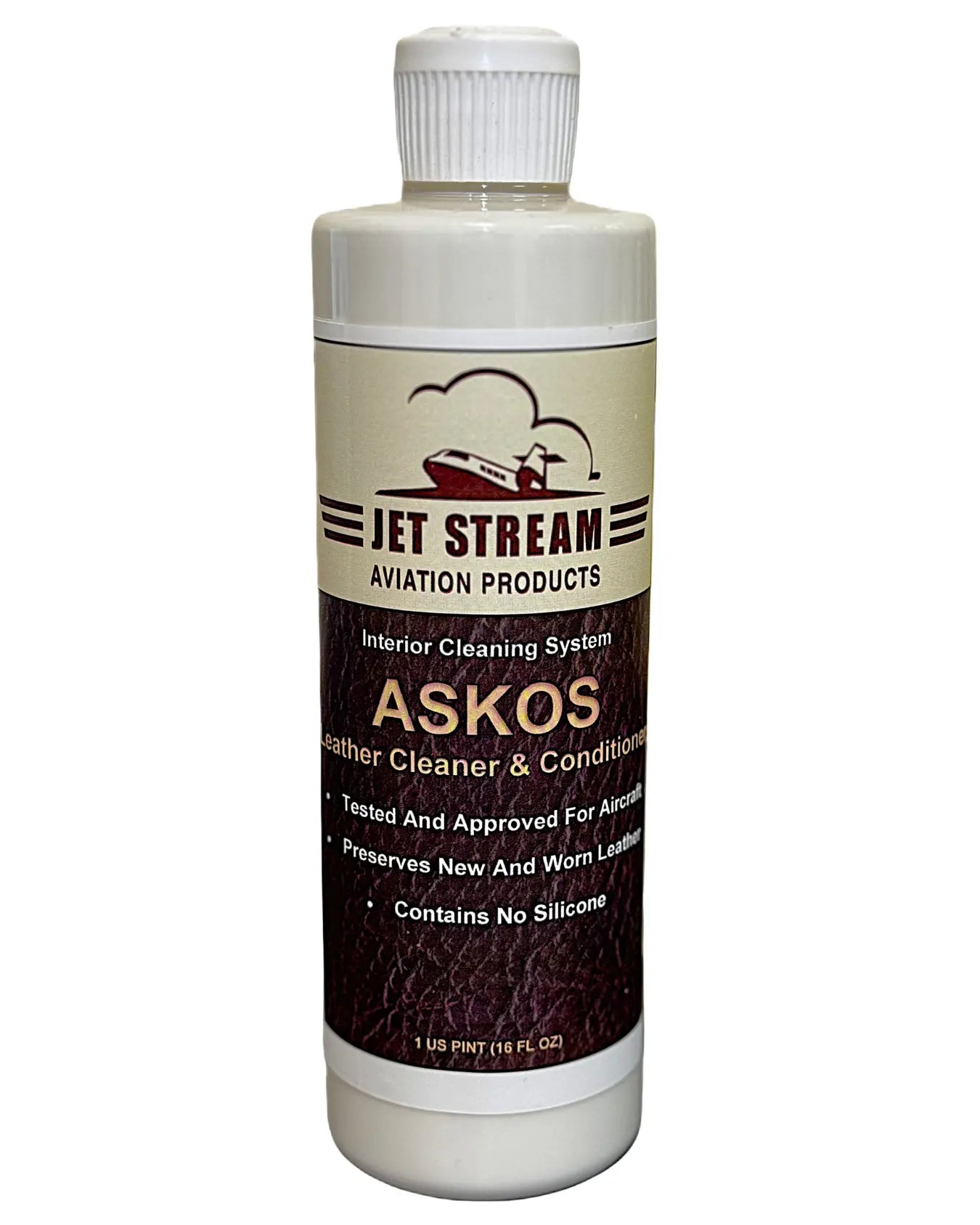 Askos Leather Cleaner & Conditioner Jet Stream Aviation Products Inc.