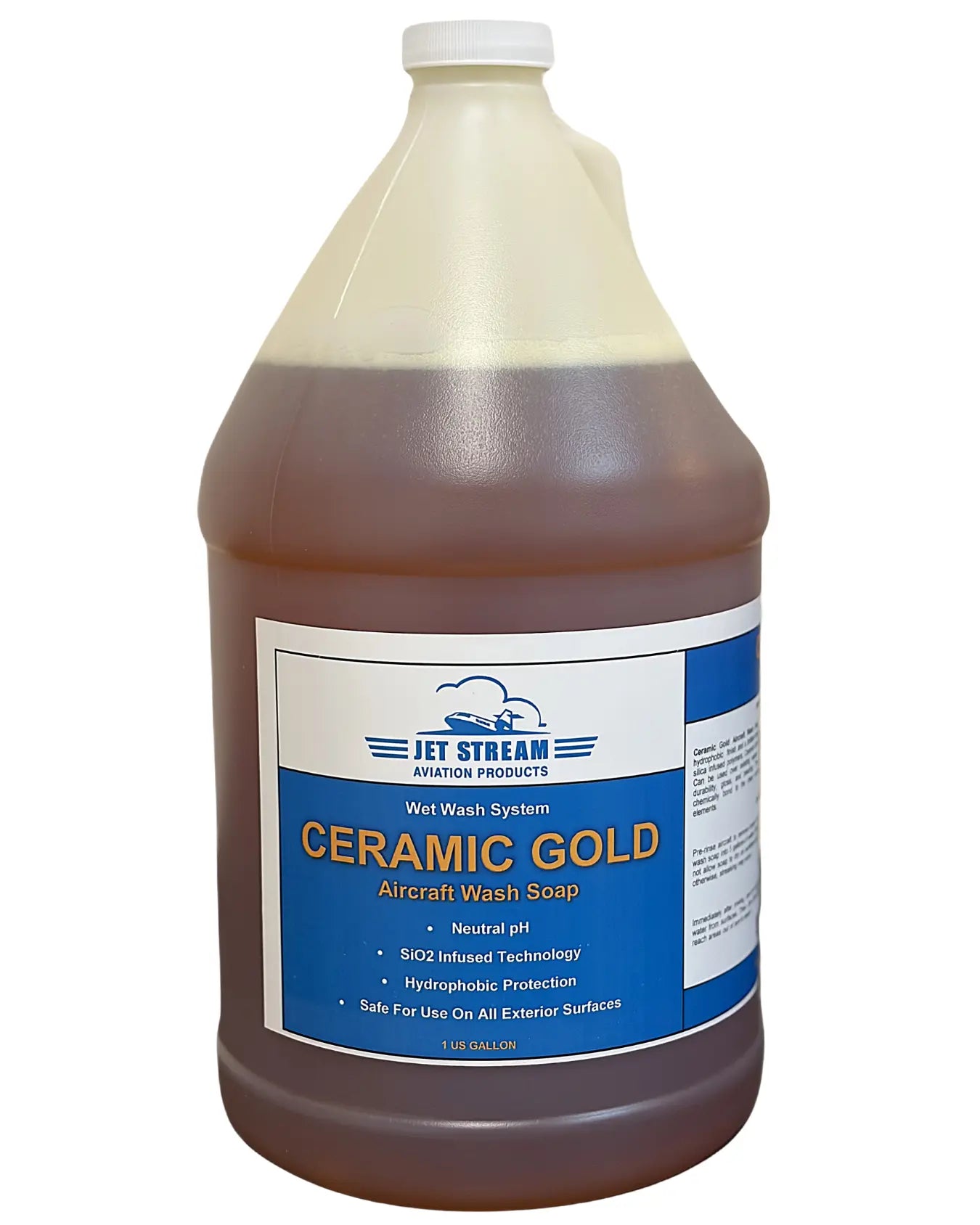 Ceramic Gold Neutral pH Wet Wash Soap Jet Stream Aviation Products Inc.