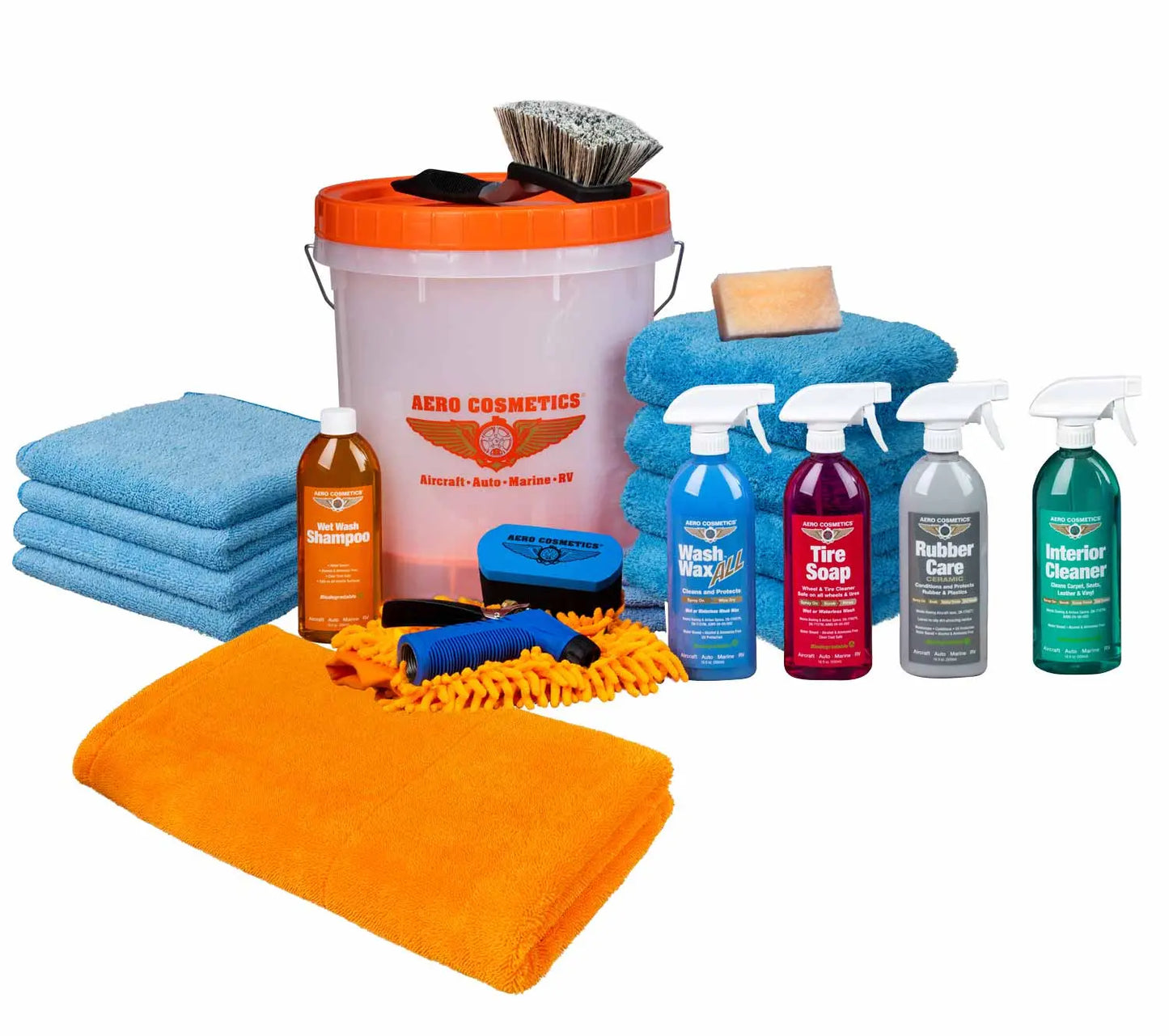 Deluxe Wet Wash Kit Wash Wax ALL