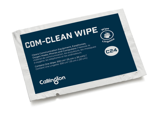 Com-Clean Wipe - Communications Cleaning Wipe (Sold as a case) Callington