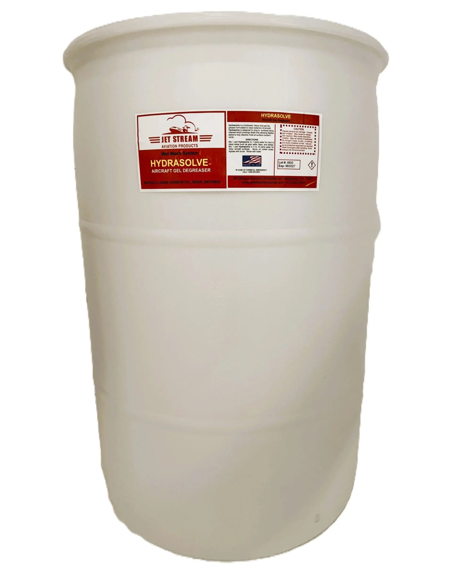 Hydrasolve Aircraft Gel Degreaser Jet Stream Aviation Products Inc.