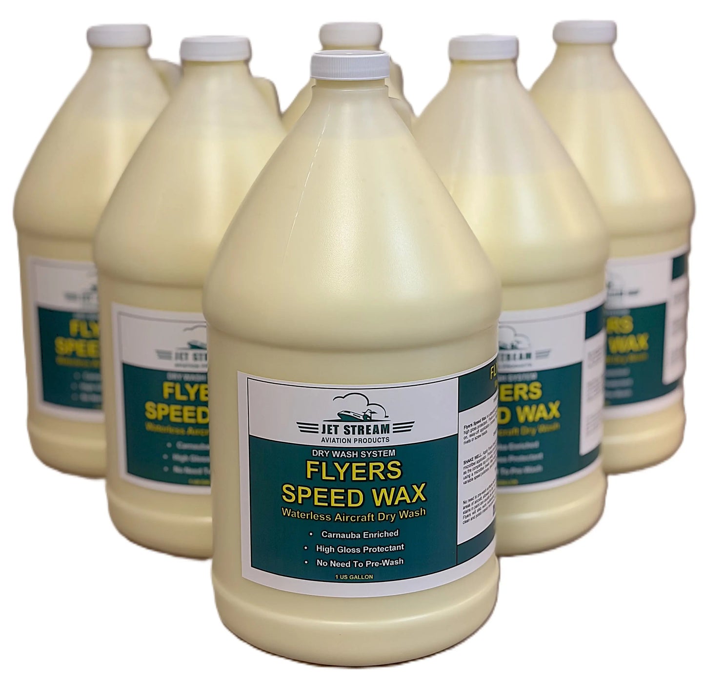 Flyers Speed Wax Waterless Aircraft Dry Wash Jet Stream Aviation Products Inc.