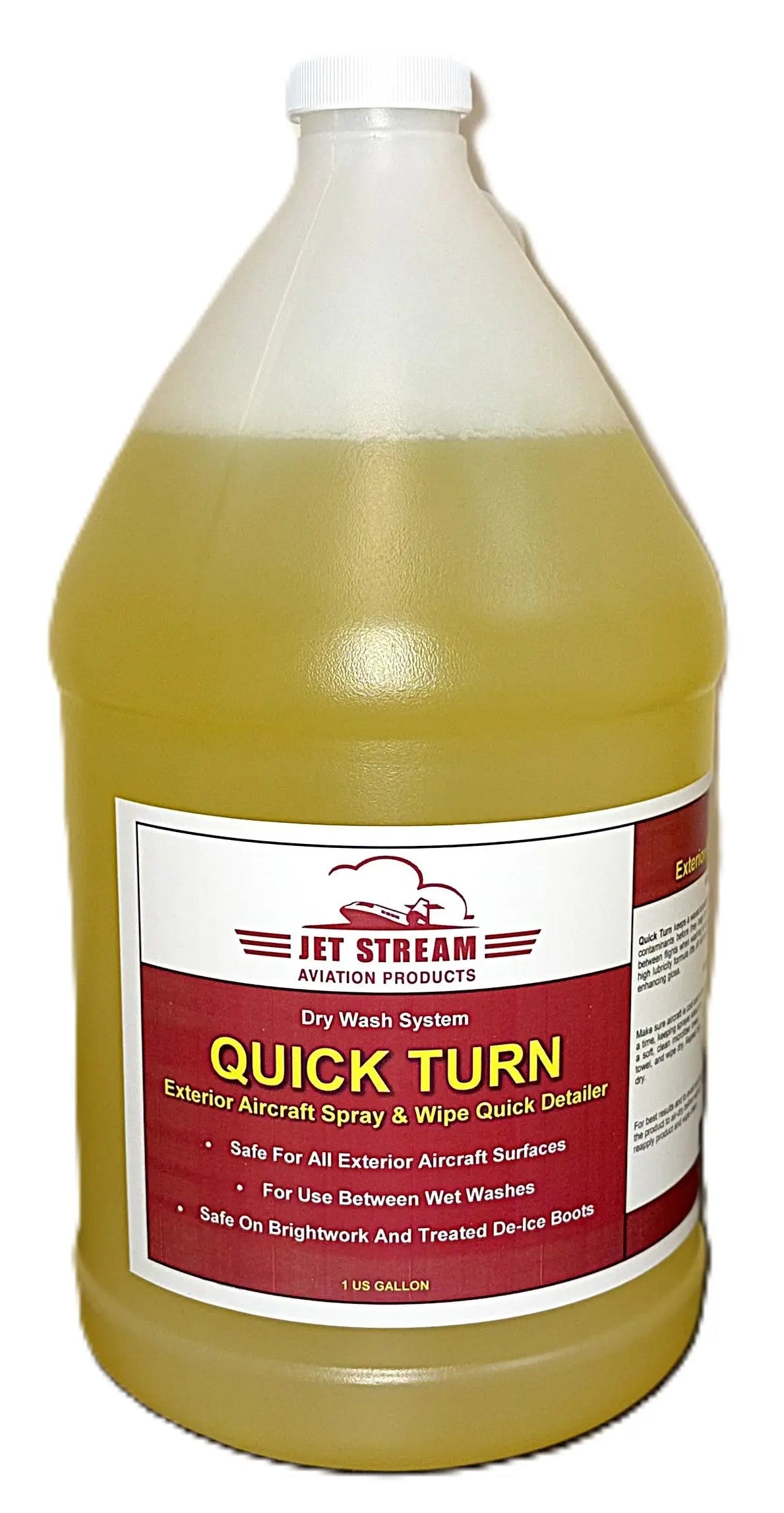 Quick Turn Exterior Aircraft Spray and Wipe Quick Detailer Jet Stream Aviation Products Inc.