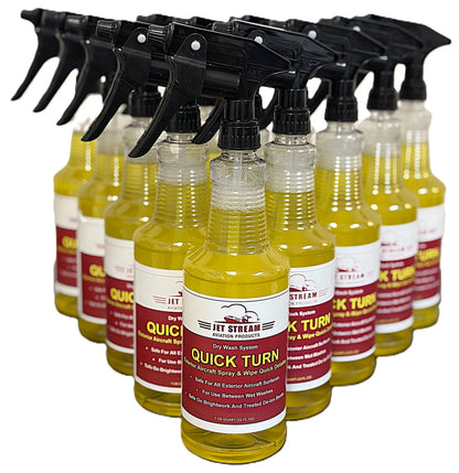 Quick Turn Exterior Aircraft Spray and Wipe Quick Detailer Jet Stream Aviation Products Inc.