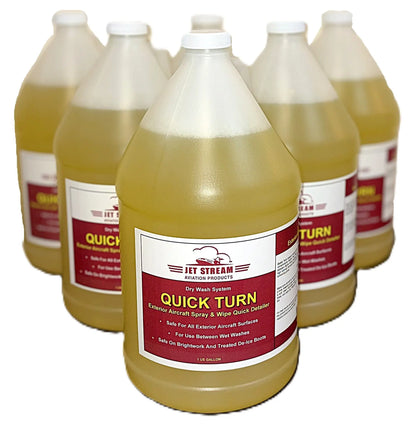 Quick Turn Exterior Aircraft Spray and Wipe Quick Detailer Jet Stream Aviation Products Inc.
