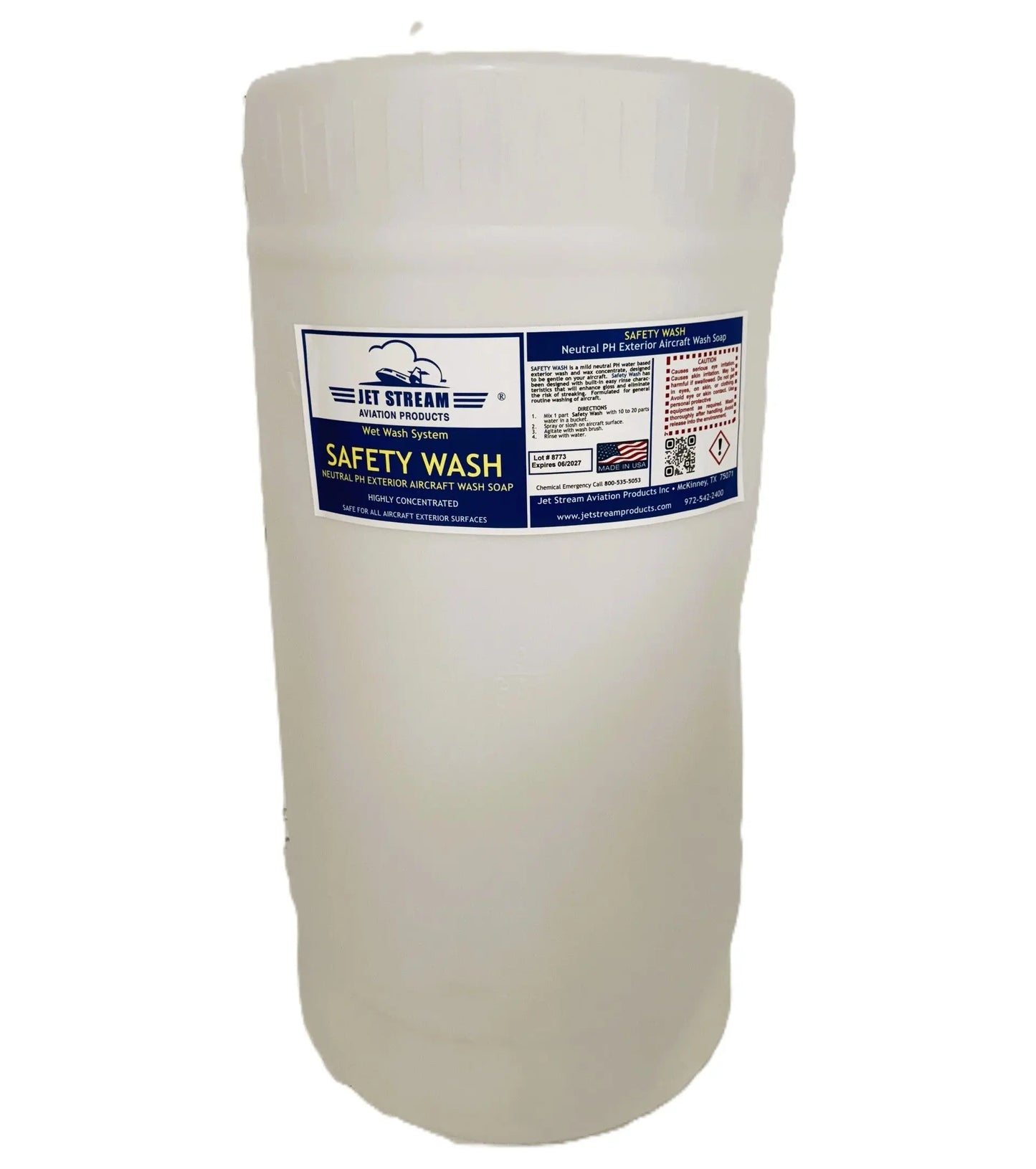 Safety Wash Neutral pH Wet Wash Soap Jet Stream Aviation Products Inc.