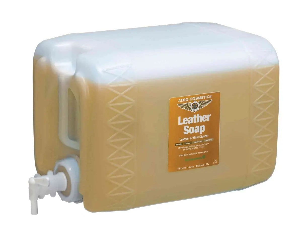 Leather Soap  - Leather & Vinyl Cleaner Wash Wax ALL