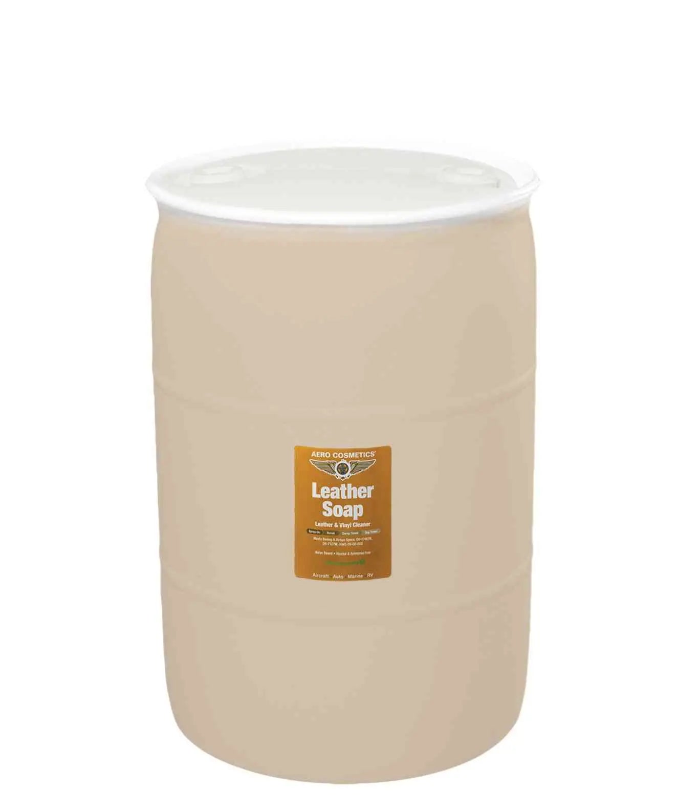Leather Soap 55 Gallons - Leather & Vinyl Cleaner Wash Wax ALL