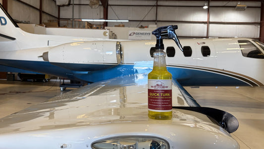 Quick Turn Exterior Aircraft Spray and Wipe Quick Detailer Jet Stream Aviation Products Inc.