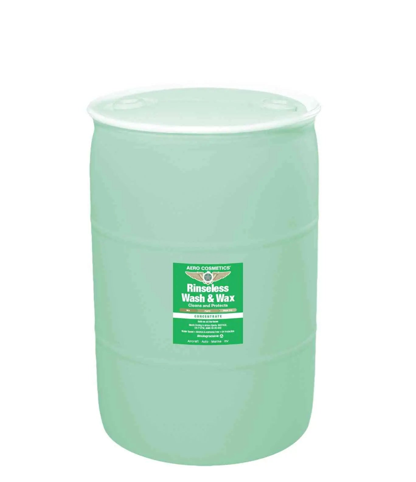Rinseless Wash & Wax - 55 Gallons - Waterless Rinse-Free Car Wash Wash Wax ALL