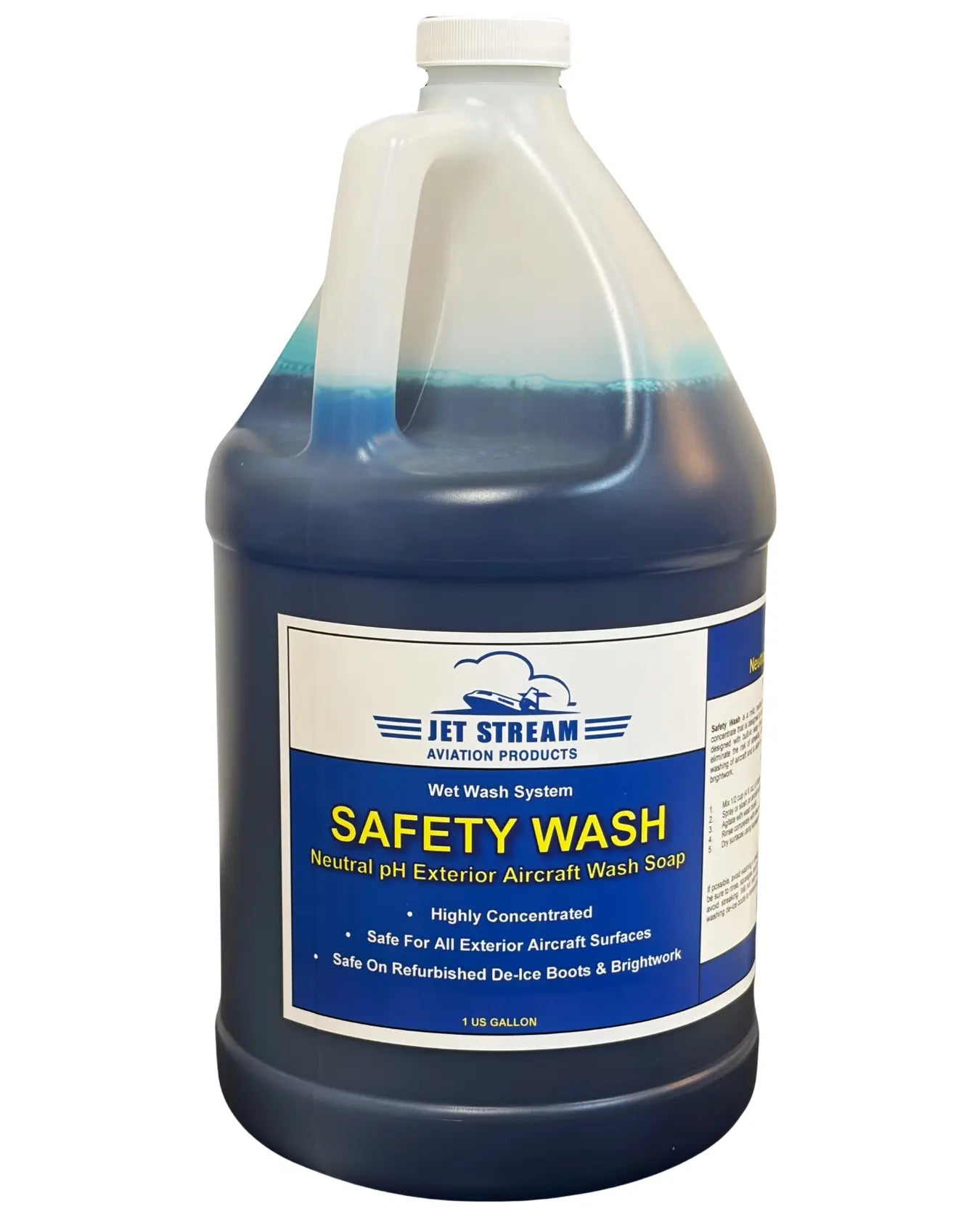 Safety Wash Neutral pH Wet Wash Soap Jet Stream Aviation Products Inc.
