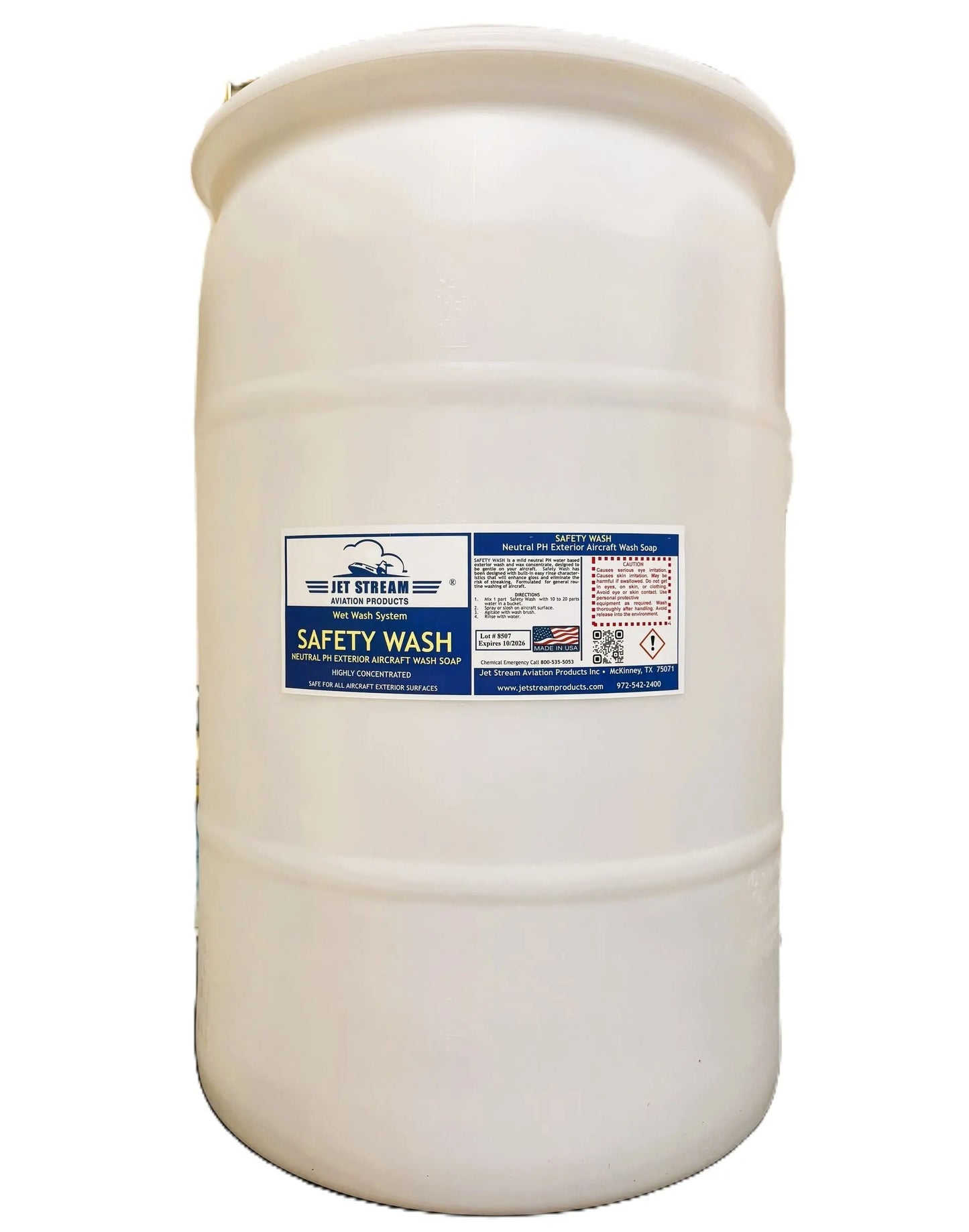 Safety Wash Neutral pH Wet Wash Soap Jet Stream Aviation Products Inc.