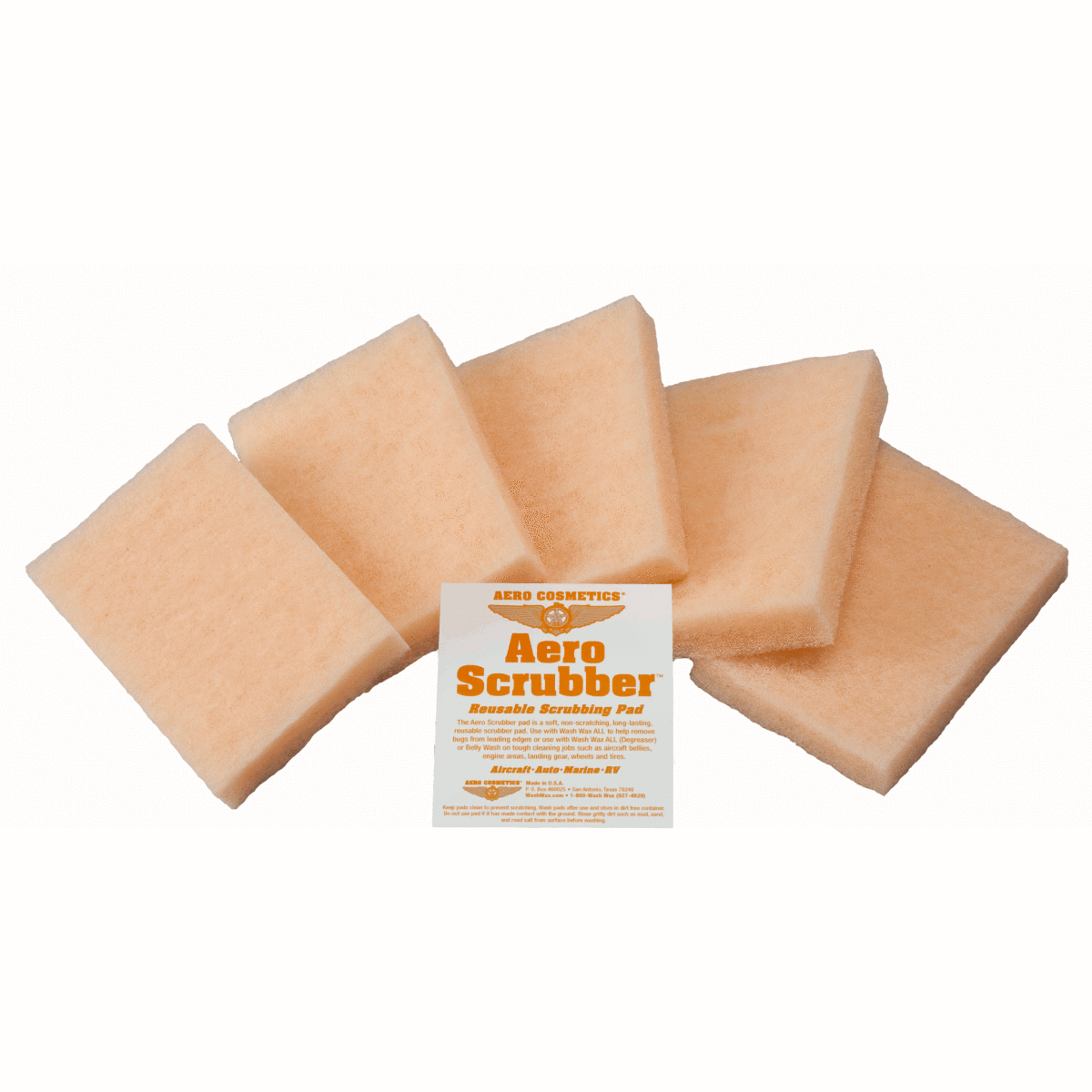 Aero Bug Scrubber Pad - Bug Remover Pad Wash Wax ALL