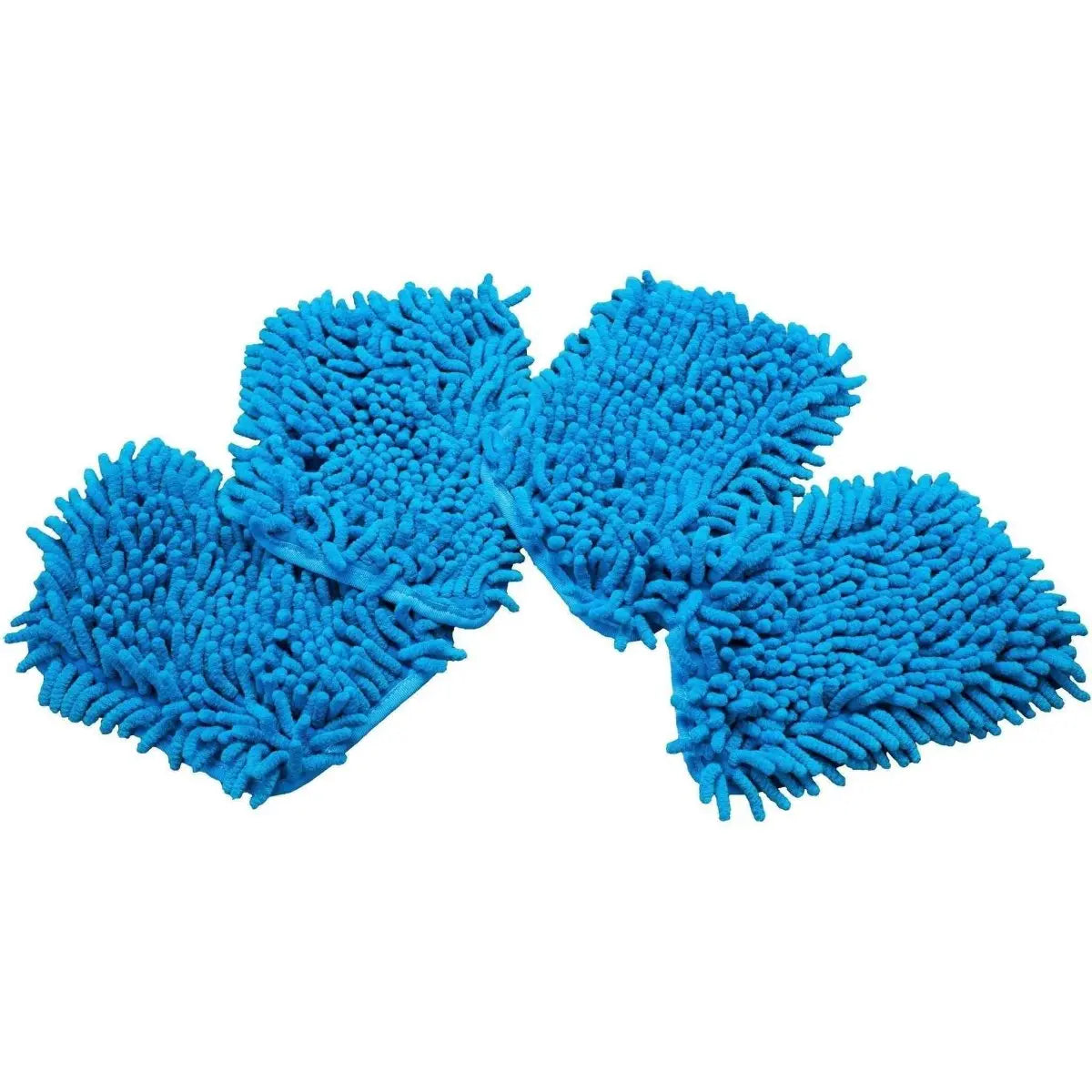5" Bug Scrubber Mini Mop Microfiber Pads 4-Pack Wash Wax ALL