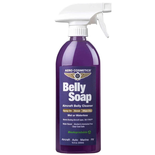 Belly Soap 16 Fl. oz - Aircraft Belly Cleaner Wash Wax ALL