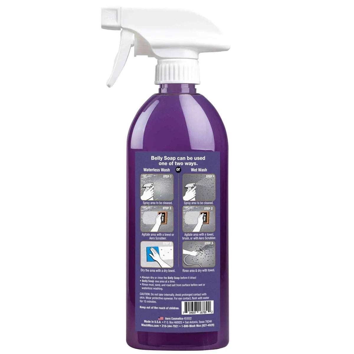 Belly Soap 16 Fl. oz - Aircraft Belly Cleaner Wash Wax ALL