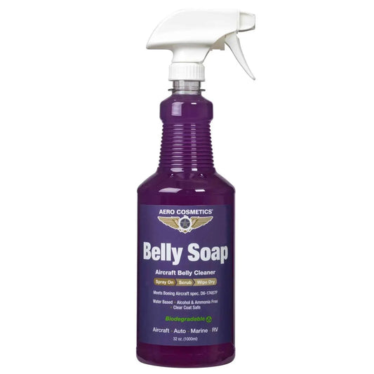 Belly Soap 32 Fl. oz - Aircraft Belly Cleaner Wash Wax ALL