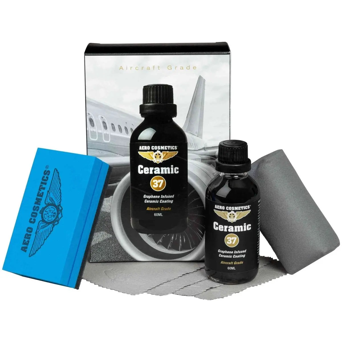 Ceramic 37 (60ml) Kit - Graphene Infused Ceramic Coating Wash Wax ALL