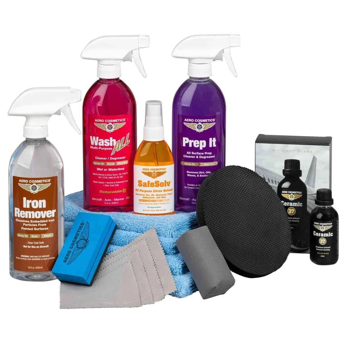 Ceramic 37 (60ml) Professional Detailer Kit - Graphene Infused Ceramic Coating Wash Wax ALL