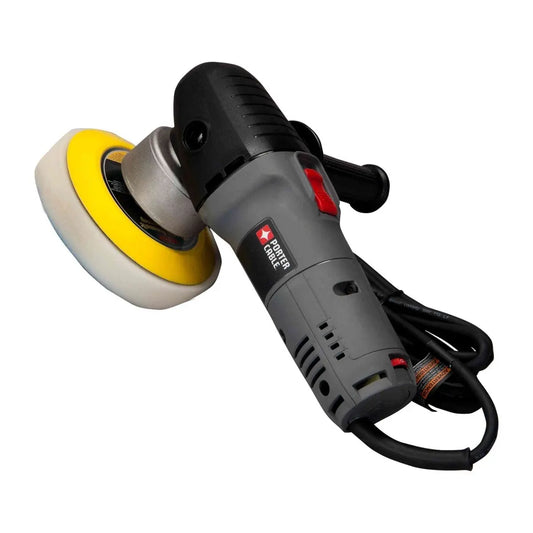 7424XP - Aero Dual Action Variable Speed Polisher w/ 6-Inch Quick Attach Foam Polishing Pad and Quick Release Backing Plate Wash Wax ALL