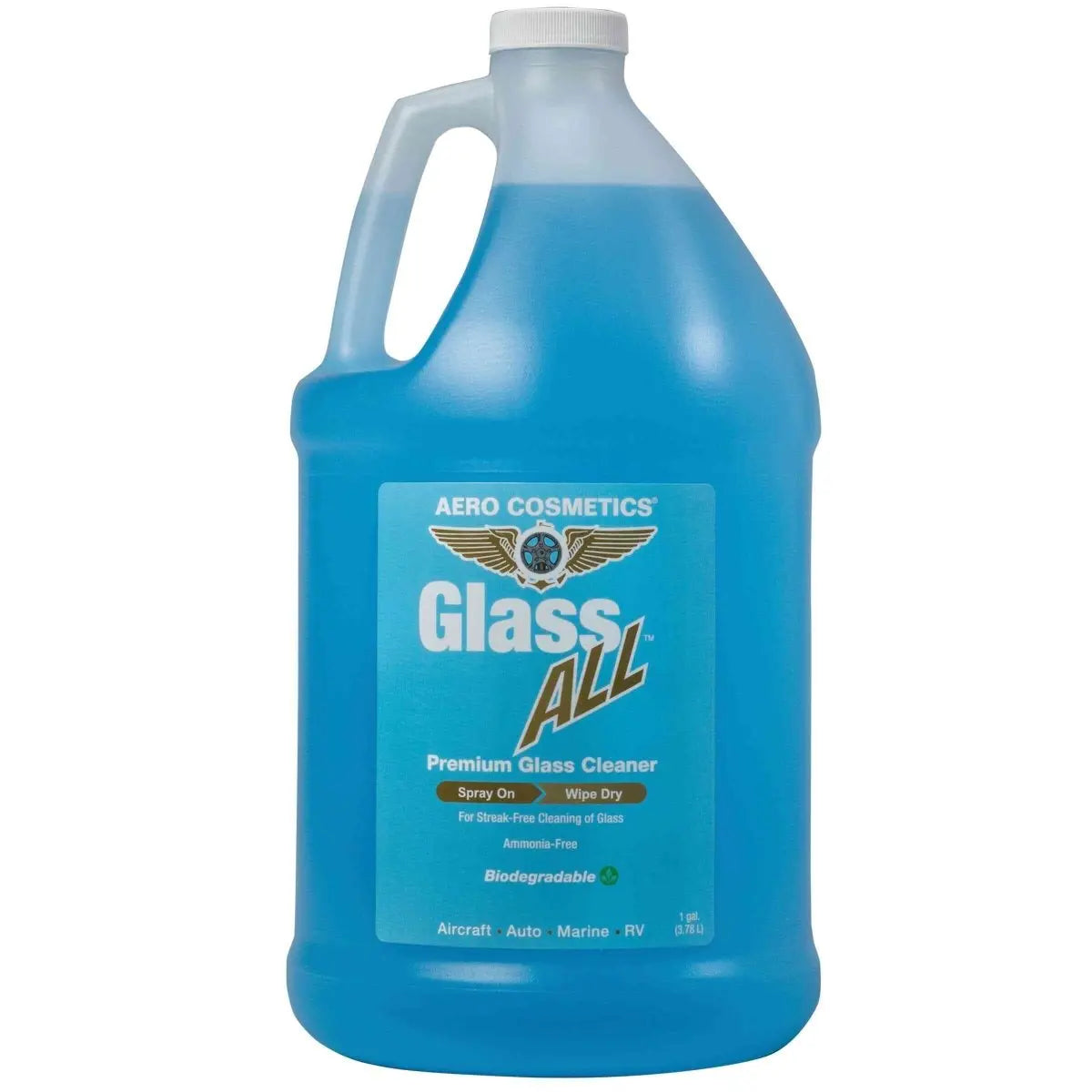 Glass ALL 1 Gallon -  Premium Streak-Free Cleaner Wash Wax ALL