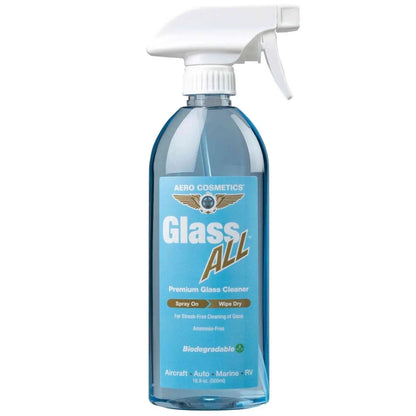 Glass ALL 16 Fl. oz -  Premium Streak-Free Cleaner Wash Wax ALL