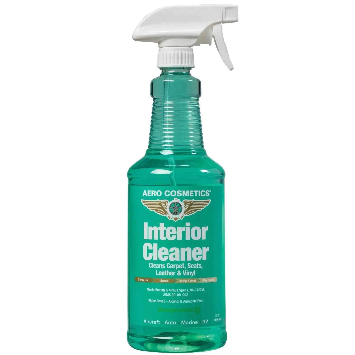 Interior Cleaner 32 Fl. oz - Carpet, Seats, Leather Cleaner Wash Wax ALL