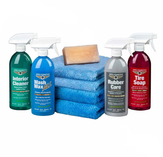 Car Care Kit - Complete Car Detailing Kit Wash Wax ALL