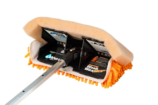 Wet or Waterless Mop 10" - Head Only Wash Wax ALL