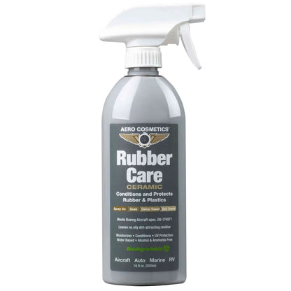 Rubber Care 16 Fl. oz - Rubber & Plastics Conditioner and Protectant Wash Wax ALL