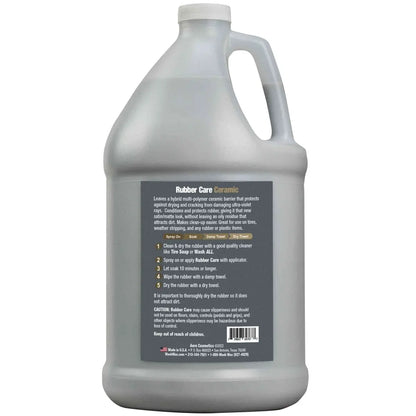 Rubber Care 1 Gallon - Rubber & Plastics Conditioner and Protectant Wash Wax ALL