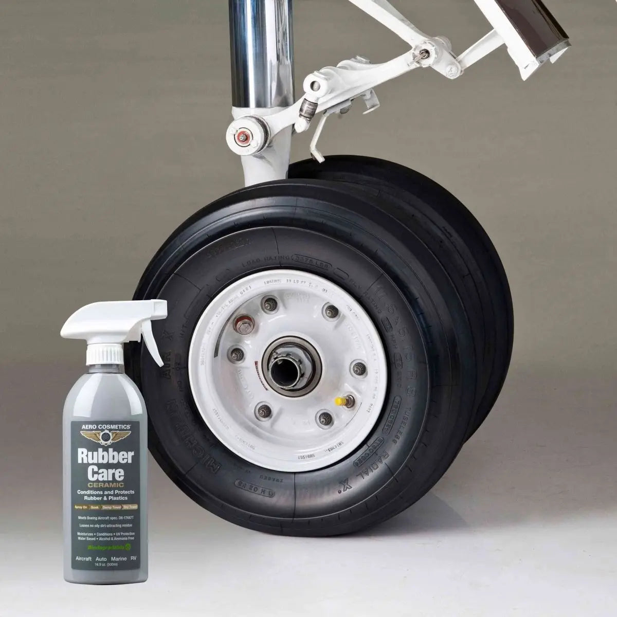 Rubber Care 32oz - Rubber & Plastics Conditioner and Protectant Wash Wax ALL