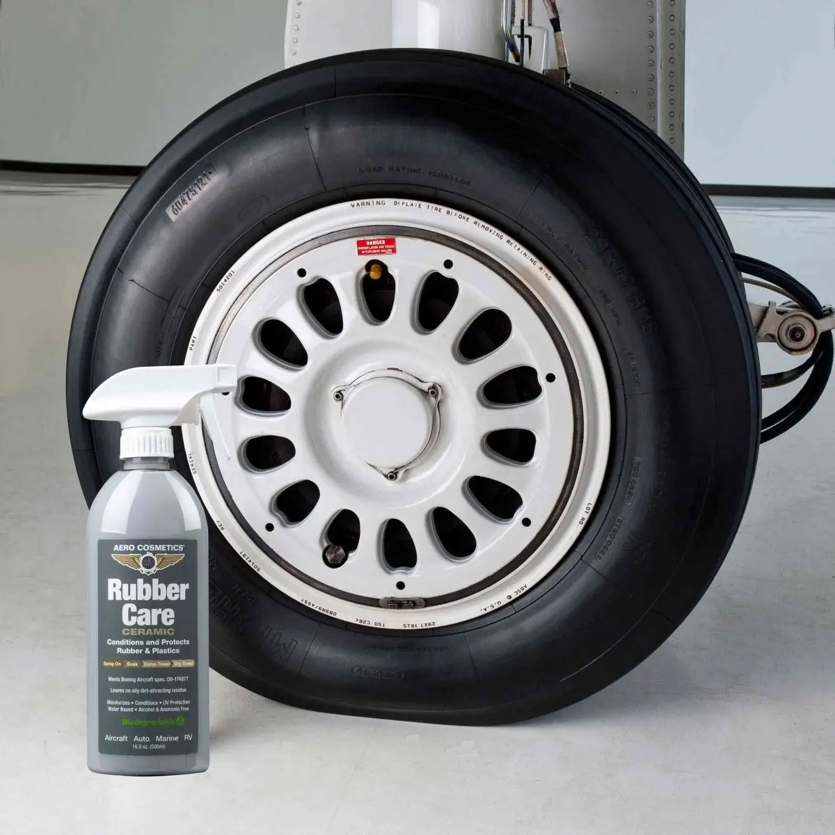 Rubber Care 1 Gallon - Rubber & Plastics Conditioner and Protectant Wash Wax ALL