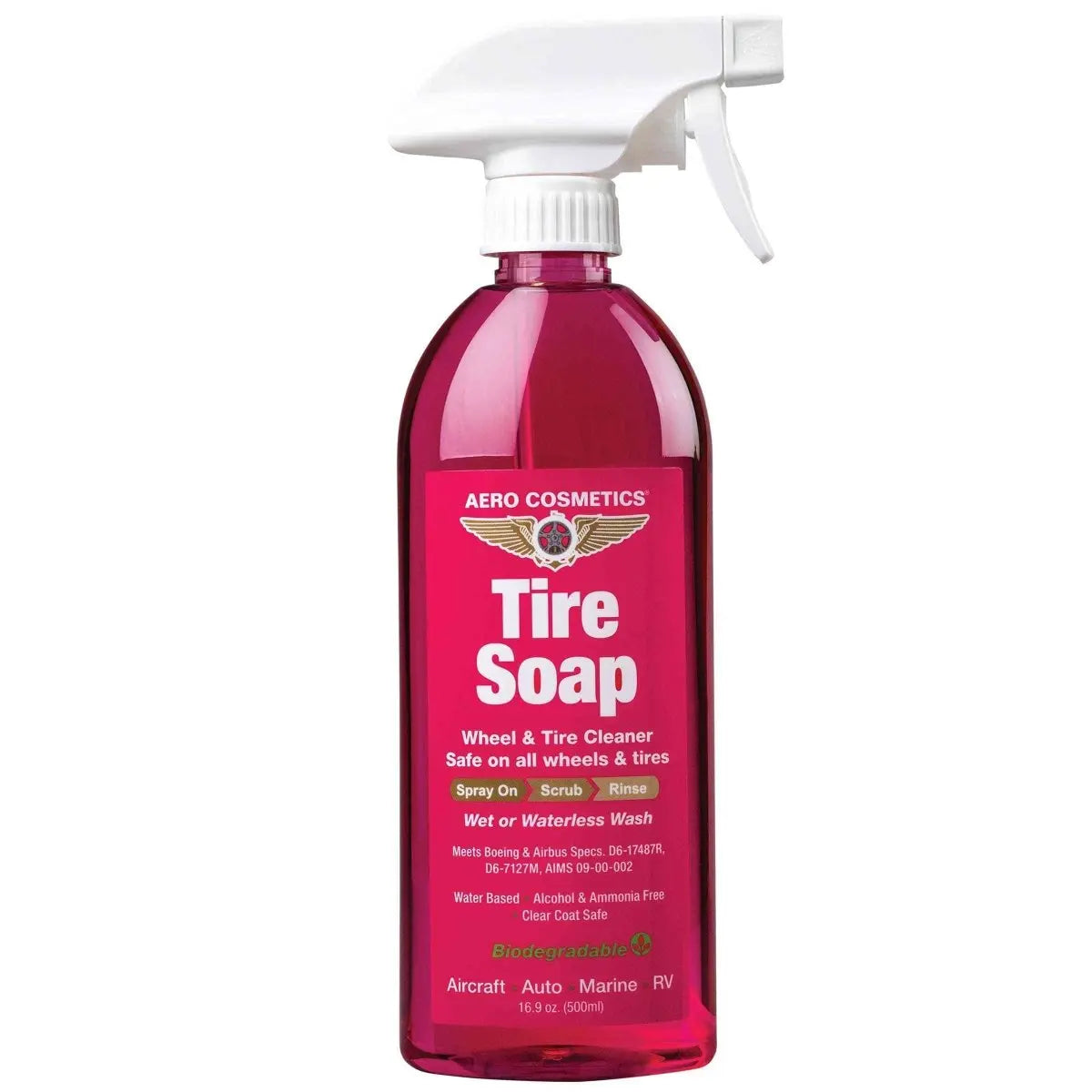 Tire Soap 16 Fl. oz - Tire Dirt, Oil Residue Remover Wash Wax ALL