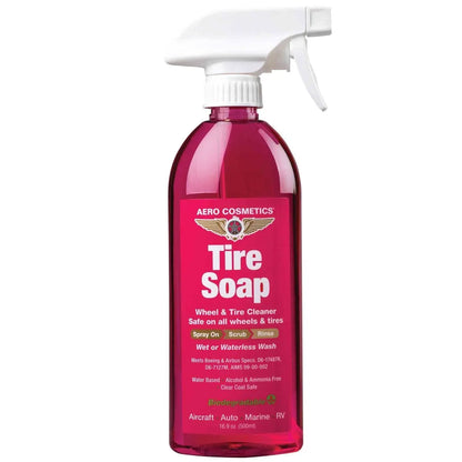 Tire Soap 16 Fl. oz - Tire Dirt, Oil Residue Remover Wash Wax ALL