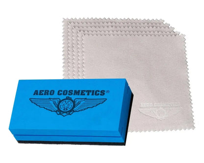Ceramic Block Applicator w/ 4-Pack Towelette Wash Wax ALL