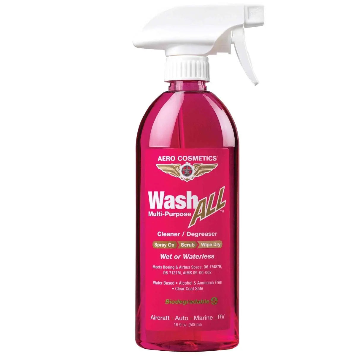 Wash ALL 16 Fl. oz - Multi-Purpose Cleaner and Degreaser Wash Wax ALL