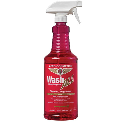 Wash All 32 Fl. oz - Multi-Purpose Cleaner and Degreaser Wash Wax ALL