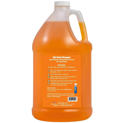 Wet Wash Shampoo 1 Gallon - High-Foaming, Gentle Effective Car Wash Shampoo Wash Wax ALL