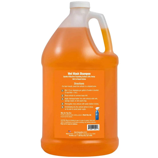 Wet Wash Shampoo 1 Gallon - High-Foaming, Gentle Effective Car Wash Shampoo Wash Wax ALL